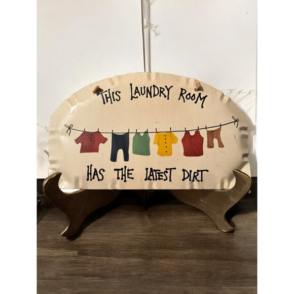 Sana's Laundry Room Decor Vintage Laundry Sign - Picture 1 of 4
